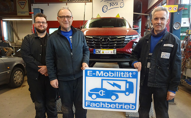 Elektro-Fahrzeuge bei Ruff & Rentschler